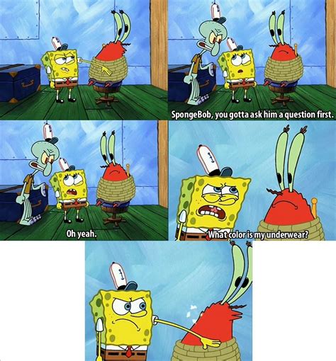 Spongebob Thinks Mr Krabbs Is A Robot This Episode Is Hilarious Funny Spongebob Memes