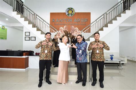 Kantor Arsip Usu Kepala Arsip Nasional Republik Indonesia Berkunjung