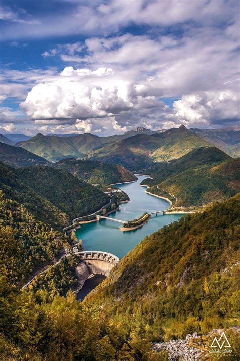 Amazing Nature Dam On The Jablanica Lake Bosnia