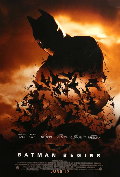 Batman Begins (2005) | Batman begins movie, Batman begins, Batman movie