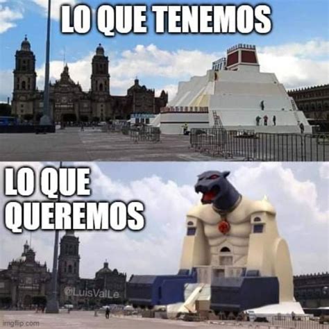 Memes De La Maqueta Del Templo Mayor En El Zócalo