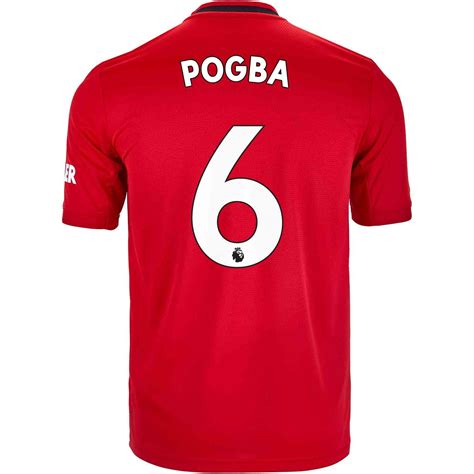 Great savings free delivery / collection on many items. 2019/20 adidas Paul Pogba Manchester United Home Jersey ...