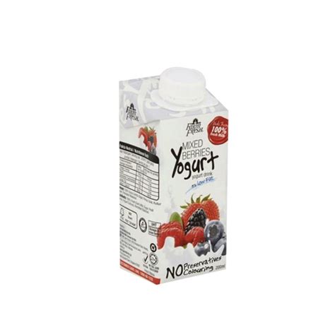 Lamboplace Farm Fresh Uht Mixed Berries Yogurt Drink 200ml