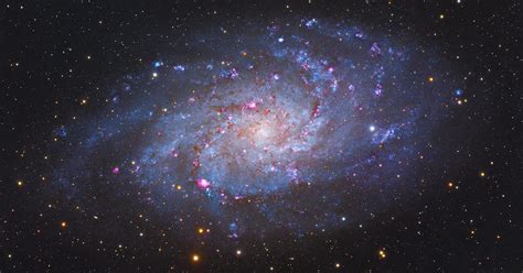 The Triangulum Galaxy Second Nearest Spiral Galaxy To The Milky Way