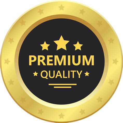 Premium Quality Golden Emblem Clipart Design Illustration 9342280 Png