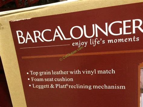 Costco subcontracts out deliveries locally. Costco-1158039-Barcalounger-Leather-Pushback-Recliner-spec ...