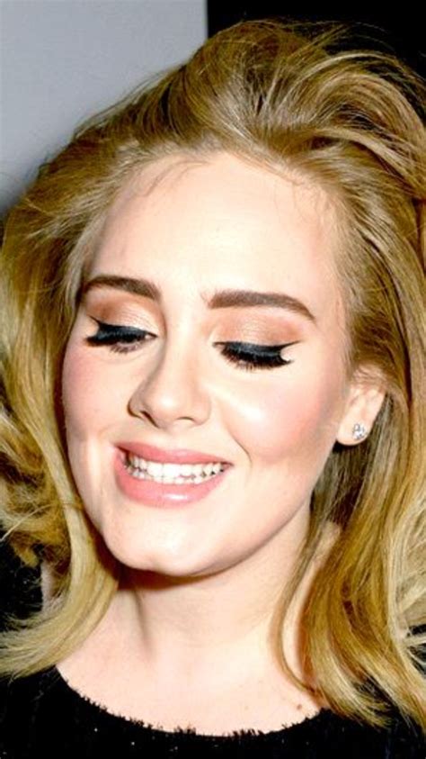 A Woman Adele Makeup Eyebrow Makeup Adele Love Adele 25 Adele Style