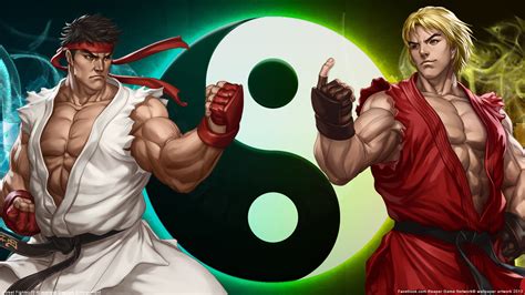 Street Fighter Ryu And Ken Wallpaper By Fiorerose On Deviantart