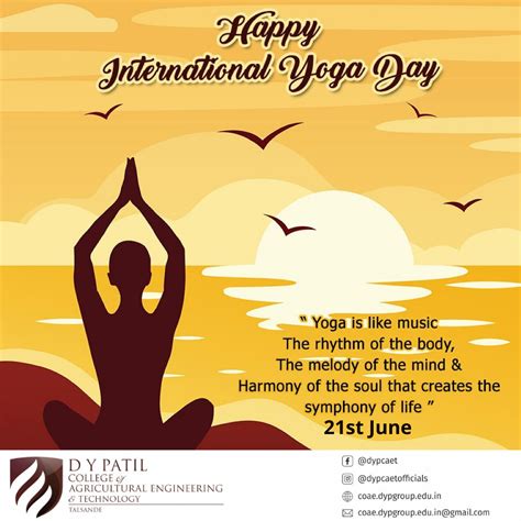 D Y Patil Celebrate International Yoga Day On 21 June 2022