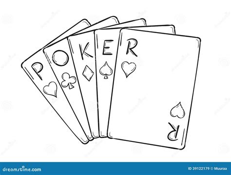 Cards Drawing Playing Vector Card Suit Cards Vecteezy Graphics