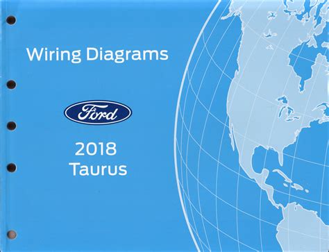 2018 Ford Taurus Wiring Diagram Manual Original