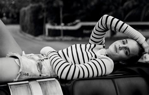 Black Monochrome Model Sitting Photography Actress Fashion Emma Watson Beauty Lady