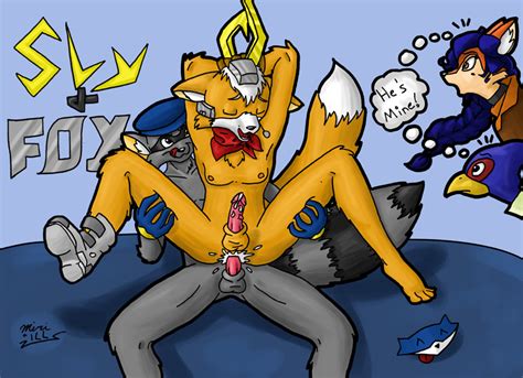 Rule 34 Anthro Buggery Carmelita Fox Color Crossover Falco Lombardi