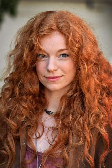 Marleen Lohse In Sch Ne Rote Haare Rothaarige Schauspielerin