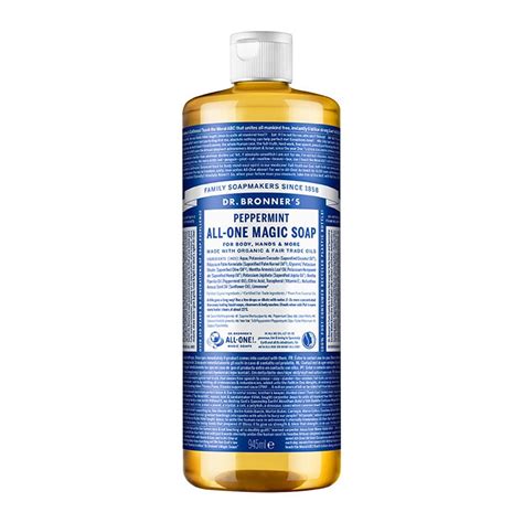 dr bronner s peppermint all one magic soap 945ml holland and barrett