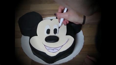 Mickey Mouse Face Template For Cake Addictionary