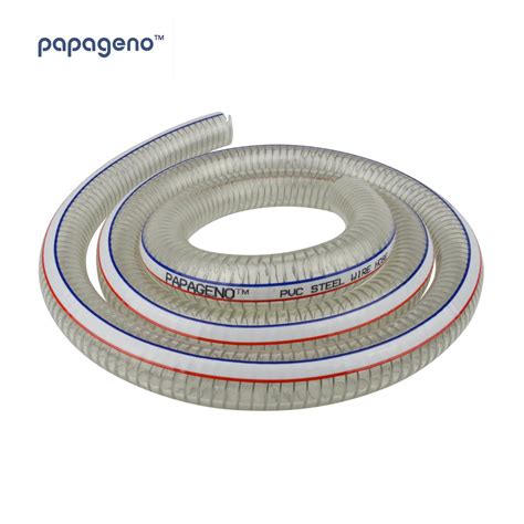 China 2 Inch Flexible Reinforced Clear Pvc Water Suction Hose Photos
