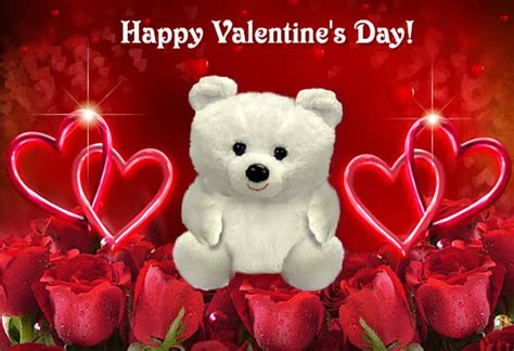 Smiling Bear Happy Valentines Day Pictures Photos And Images For