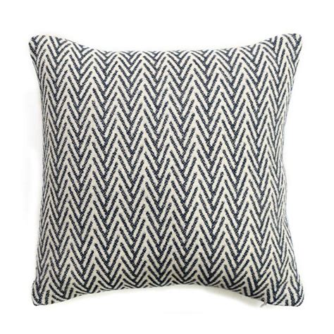 Herringbone Navy Cushion