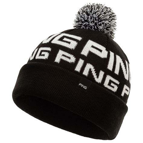 Ping Mens Logo Golf Bobble Golf Hat From American Golf