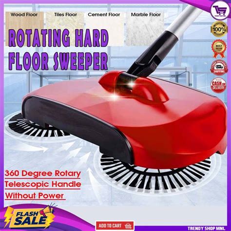 Original Rotating Hard Floor Sweeper Sweeper Cleaner Vacuum Mop