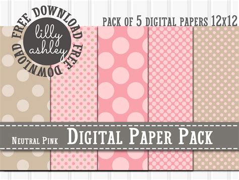 Make It Create By Lillyashleyfreebie Downloads Free Digital Paper Pack