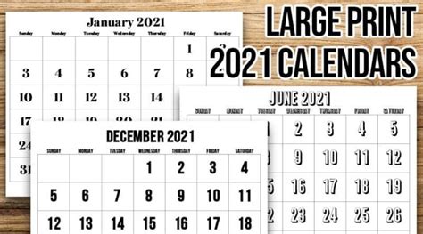 Includes 2021 observances, fun facts & religious holidays: 20 Free Printable 2021 Calendars - Lovely Planner