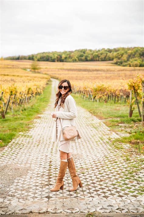 What To Wear To A Winery In The Fall Alyson Haley Wineries Outfit Wine Tour Outfit Wine