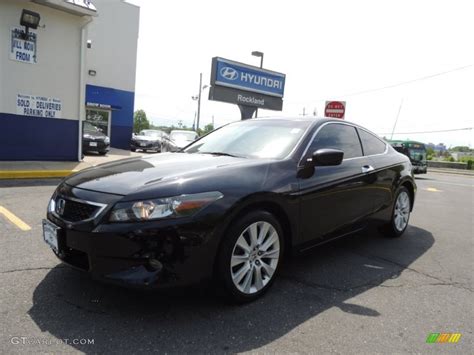 2008 Nighthawk Black Pearl Honda Accord Ex L V6 Coupe 81171433