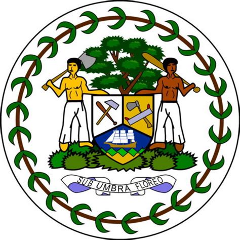 Emblem Of Belize