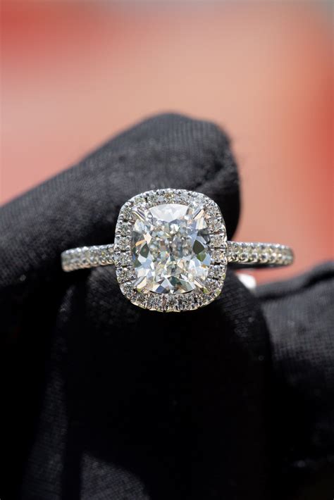Cushion Engagement Rings Raymond Lee Jewelers