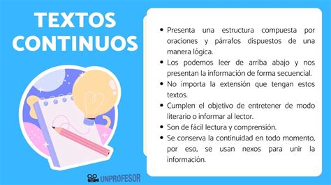 7 Tipos De Textos Continuos Con Ejemplos