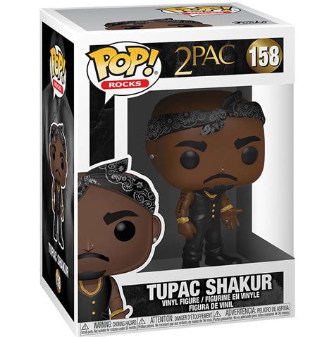 Tupac Funko Pop Rocks Vinyl Figura Tupac 9 Cm D´illest90s