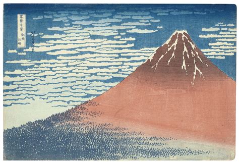 Katsushika Hokusai 1760 1849 Gaifu Kaisei Fine Wind Clear Weather