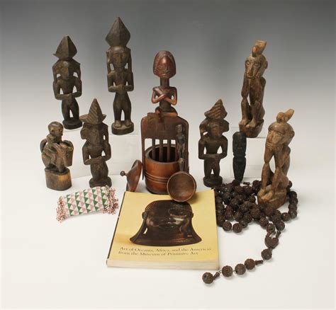 Sold Price Large Lot Of African Figures And Artifacts February 6 0121 1200 Pm Est