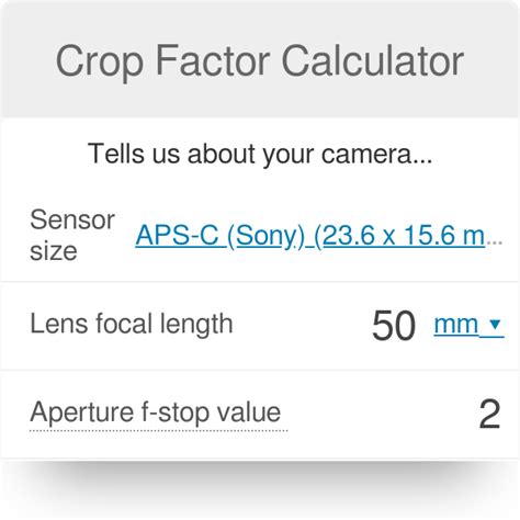 Aps C To Full Frame Lens Conversion Infoupdate Org