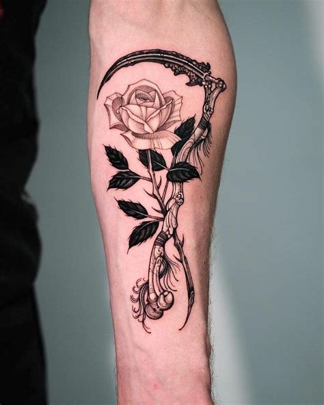 101 Best Scythe Tattoo Ideas You Have To See To Believe Outsons