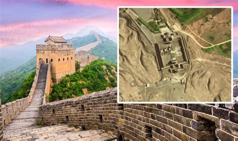 China Exposed Huge ‘military Fortress Uncovered By Satellites At End