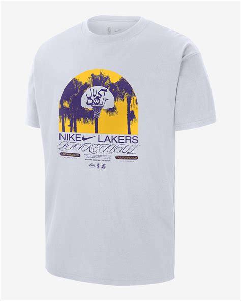 Los Angeles Lakers Courtside Max90 Mens Nike Nba T Shirt