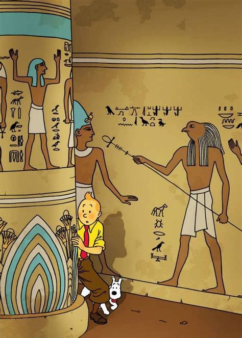 Tintin Les Cigares Du Pharaon Je Vends Ces Peintures Enti Rement Fait