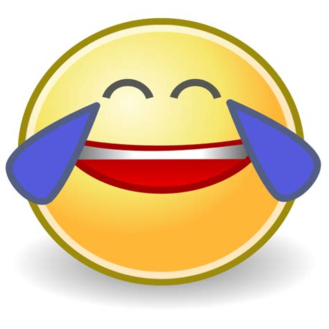 Laughing Crying Face Free Svg