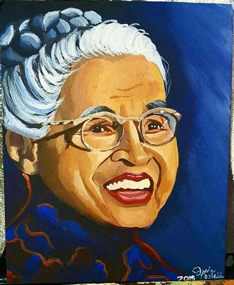 Rosa Parks Painting By Jasia Postell Pixels