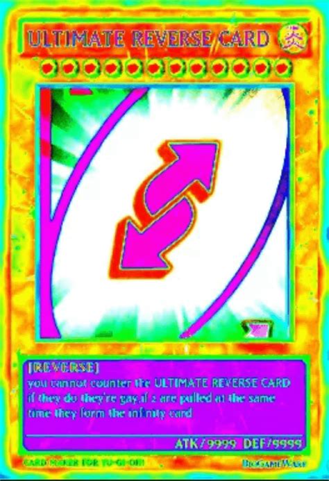 The Ultimate Reverse Card The Only Weakness To Uno The 1st Ritemshop