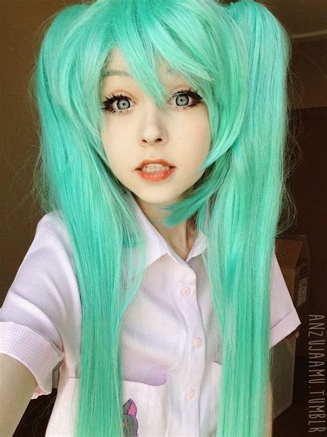 Beautiful Vocaloid C Green Wig Cosplay Wig