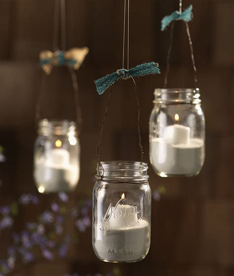 Design Create Inspire Mason Jar Hanging Votive Holder