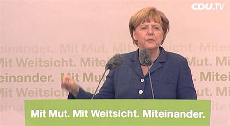 Die Rede Von Angela Merkel In Grimma Youtube