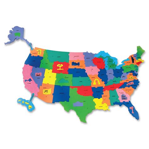 United States Map Puzzle Game Us States Map