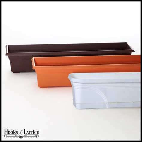 High quality paper cake boxes in a range of colours & sizes. 36in. Santiago Decora Window Box w/ Vinyl Liner