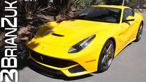 Yellow Ferrari F12 Berlinetta Youtube