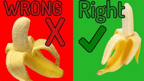 How To Peel A Banana Easy